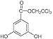 TCI America: 2,2,2-Trichloroethyl 3,5-Dihydroxybenzoate, D2655-25G