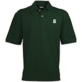 Ashworth Michigan State Spartans Green Pique Polo