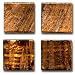 Mosaic Metallic Tile - HOT MOLTEN