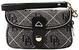 Dooney & Bourke Signature Large Quilt Flap Wristlet