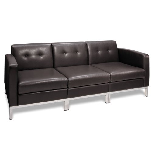 Avenue Six Wall Street Espresso Faux Leather 
