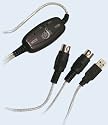 Adapter USB auf Midi In-Out