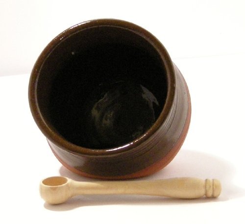 Salztopf - Terracotta - handgefertigt