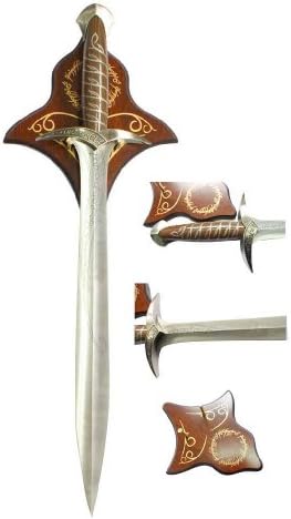 Lord of The Rings LOTR 22" Steel Frodo Sting Sword w/ Plaque
