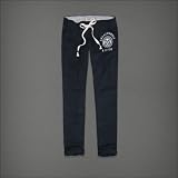 Abercrombie & Fitch アバクロ（レディース）スウェット パンツ CLASSIC BANDED[ネイビー] 並行輸入品