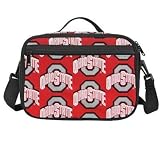 OSU Logo Ohio State Buckeyes Insulated Lunch Box Cooler Bag - NO Lead Lead-Free Lunchbox