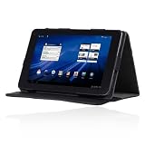 Incipio LG G-Slate Tablet Premium Kickstand Case, Black Synthetic Leather