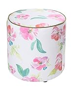 APOLENA Fodera Pouf (Blanco/Multicolor)