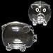 Windy City Novelties Educational Kids Clear Piggy Banks