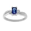 14K White Gold Tanzanite Ring