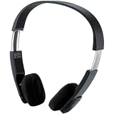 Logitec iPhone4/4S/3GS/3G スマートフォン対応 Bluetooth ワイヤレスヘッドホン オーバーヘッド apt-X、AAC対応 ACアダプタ付き ブラック LBT-MPOH02ABK