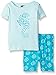 Crazy 8 Girls' 2-Piece Short Sleeve Tigh Fit Pajama Set