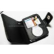 Premium Black Leather Wallet Case for iPod Nano Video(3rd Gen) + Protective Screen Film Premium Black Leather Wallet Case for iPod Nano Video(3rd Gen) + Protective Screen Film