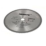 uxcell チップソー　メタル製シルバーグレー 　カッター　回転ツール　100T歯　25.4mm径