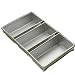 Focus Foodservice Commercial Bakeware 3 Strap 12-1/4 by 4-1/2-Inch Bread Pan Set