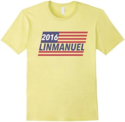 Men's Lin-Manuel for President Large Lemon