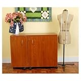 Kangaroo Kabinets K8405 Wallaby, Sewing Cabinent, Teak