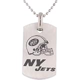 Team Titanium New York Jets Titanium Sports Tag