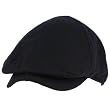 Men's Winter Wool Snap Open Duck Bill Curved Ivy Cabby Driver Hat Cap Navy S/M