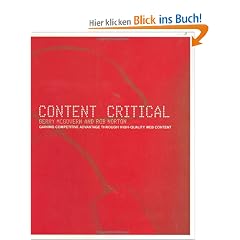 Content Critical: Gaining Competitive Advantage Through High-Quality Web Content