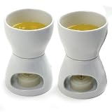 Norpro 2 Piece Porcelain Butter Warmer Set