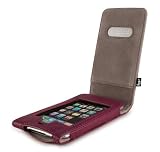 Proporta Alu-Leder Etui (Apple 2G/3G iPod touch) - maulbeere