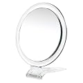 Danielle 7x Magnification 15 cm Diameter Acrylic Hand/Stand Mirror