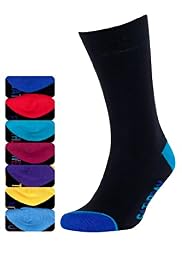 7 Pairs of Cotton Rich Freshfeet™ Days of the Week Socks with Silver Technology
