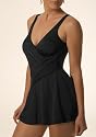 Miraclesuit Aurora Slimming One-Piece Skirted Swimsuit Swimwear