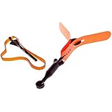 Night Copter - Light up Flying Helicopter Slingshot Toy w/LED - Highest Flying UFO Toy of Its Kind - Long Lasting Fun for Kids Ages 6 to 106 - Durable, Reusable, High-Quality - USA-made Wing - Batteries Included, No Assembly, Bigger and Better than the Rocket Copter