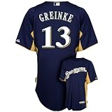 Majestic Milwaukee Brewers Zack Greinke Batting Practice Jersey