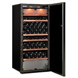 EuroCave Performance 183 Wine Cellar (3-Temp) (Black - Solid Door