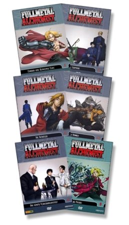 Fullmetal Alchemist - Vol. 01 bis 06 6er DVD-Set - Deutsch Fullmetal Alchemist - Vol. 01 bis 06 6er DVD-Set - Deutsch