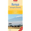 Kenya ( Kenia) 1 : 1 100 000: Serengeti (Tanzania). Special Maps: Kenya Coast, Lamu Island. City Maps: Central Nairobi, Mombasa (Nelles Map)