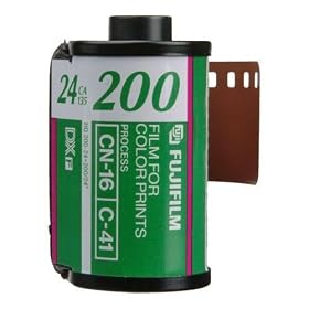 FujiFilm 200 CA135-24 200asa 24 Exposure roll, bulk (non-retail) package. by Fuji