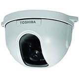 Toshiba IK-DF03A-3.6 Analog Mini-dome Camera, 480 TV Lines, 3.6mm Lens, IP65