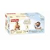 Fisher-Price Happy Days & Happy Nights Baby Diapers Value Pack, Size 3, 96 Count