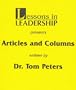 Lessons in Leadership Presents Articles and Columns