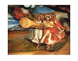 For the Complete Safety of All Mexicans at Work (Detail) by David Alfaro Siqueiros - 22 x 28 inches - Fine Art Print / Poster
