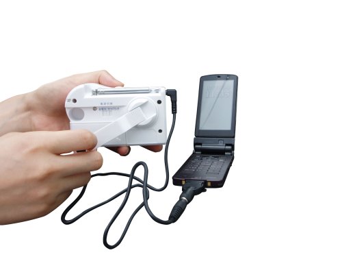 KOBAN ECOラジオ 手回し充電プラス乾電池式 1台4役 ECO-2