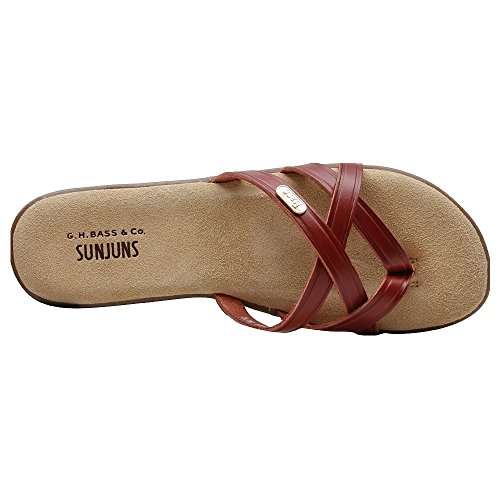 G.H. Bass & Co. Women's Sharon Sandal,Cinnamon,8 WW US Apparel Accessories Shoes Sandals