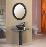 DreamLine DLVNF-V1 INGR Stone Vanity, Indian Green