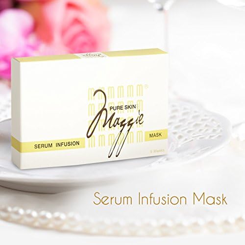 Serum Infusion Masks (Sheets) with Vitamins C and E, Hyaluronic Acid, and Silk Amino Acids