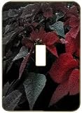 Light Switchplate Cover - Single Toggle - Metal-Designer Switch Plate: Christmas - Xmas - (SCSXM-010)