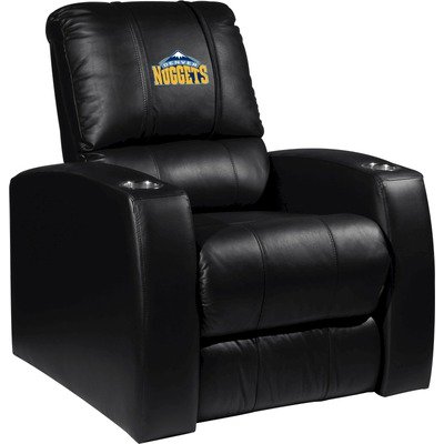 Home Theater Recliner with NBA Denver Nuggets Panel