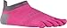 Injinji 2.0 Men's Run Lightweight No Show Toesocks, Canyon Pink, Large