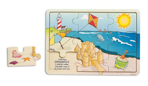 41sid7kwz5L Wood Educational Puzzle A Day At the Beach By Gund