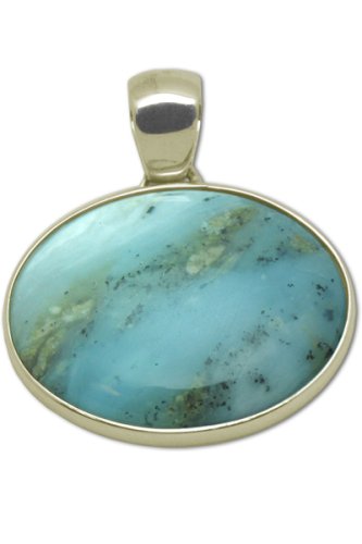 Click here to buy Halfmoon Green Opal Pendant.