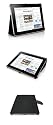 Macally BOOKSTAND cover and stand for iPad 1G - black