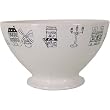 Caf&eacute; au lait Bowl, Paris Souvenir Design